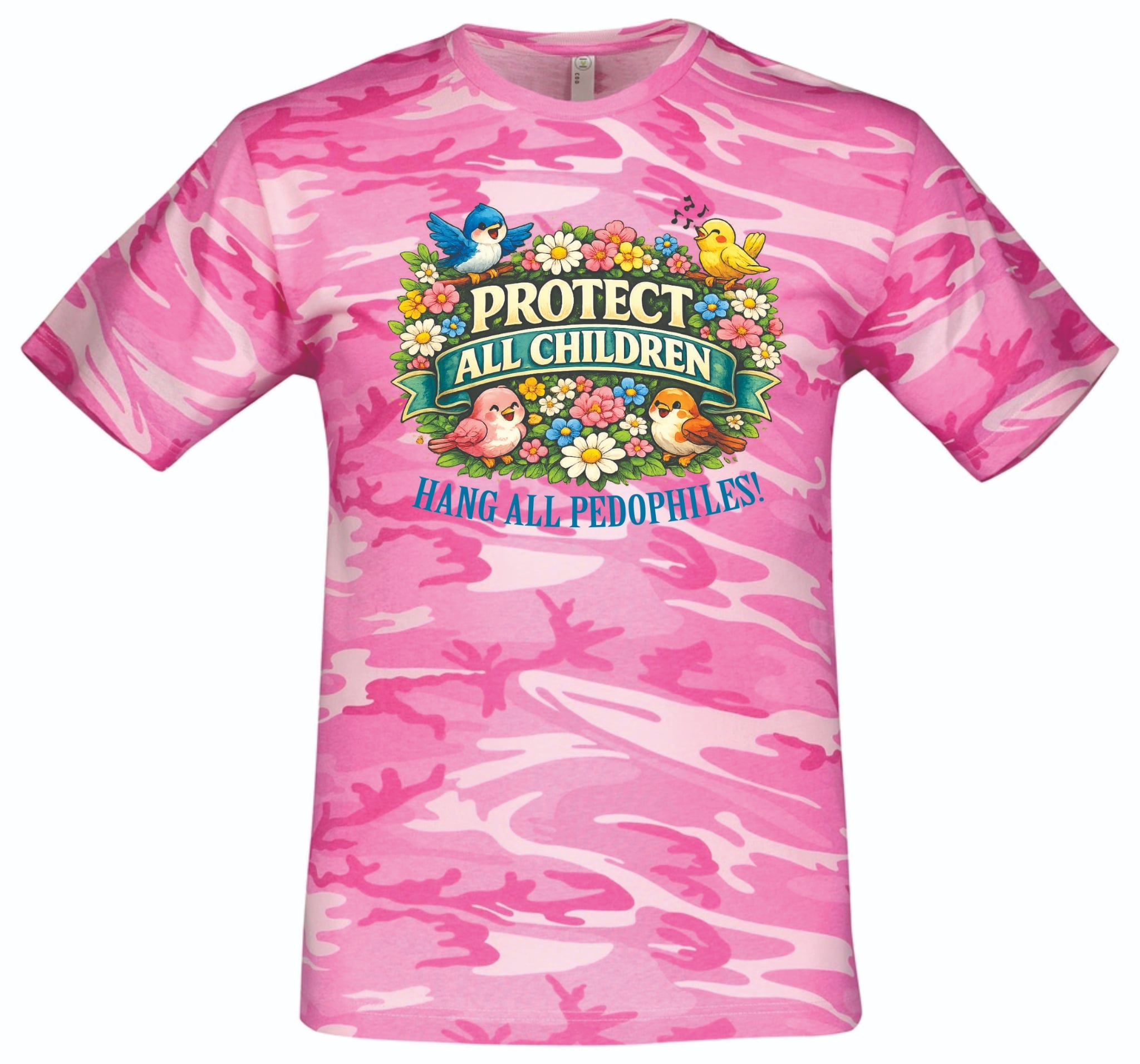 Pink Camo T-Shirt